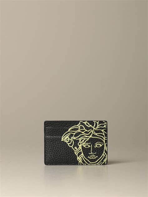 versace man wallet|versace men's wallets card holder.